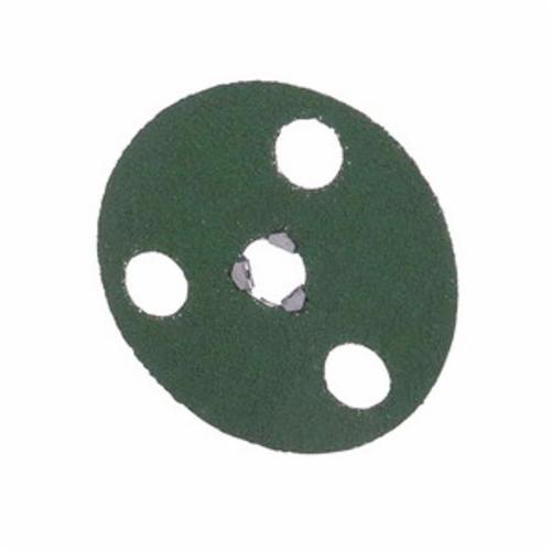 Norton® AVOS® Greenlyte™ Speed-Lok® 66261144051 SG F986 Close Coated Quick-Change Coated Abrasive Disc, 7 in Dia Disc, 7/8 in Center Hole, 36 Grit, Extra Coarse Grade, Ceramic Alumina Abrasive, Speed-Lok Fastener Attachment