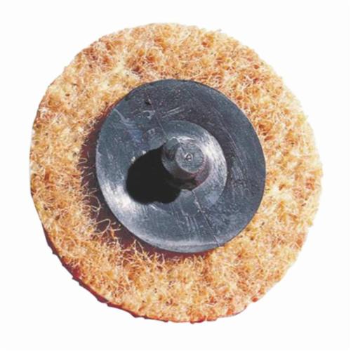 Norton® Bear-Tex® Speed-Lok® 66261004438 STE-VS Surface Blending Non-Woven Abrasive Disc, 3 in Dia, Coarse Grade, Aluminum Oxide Abrasive, Speed-Lok Fastener/Type TR Attachment