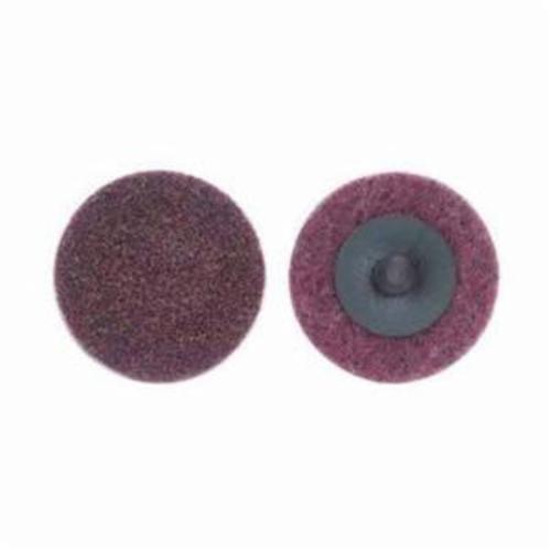 Norton® Bear-Tex® Speed-Lok® 66261009190 Non-Woven Abrasive Quick-Change Disc, 2 in Dia, 120 Grit, Medium Grade, Aluminum Oxide Abrasive, Type TR (Type III) Attachment