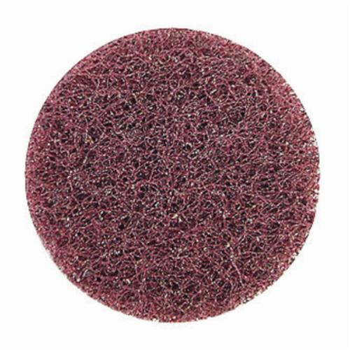 Norton® 66261014792 High Strength Non-Woven Abrasive Quick-Change Disc, 2 in Dia, 160 Grit, Medium Grade, Aluminum Oxide Abrasive, Type TR (Type III) Attachment
