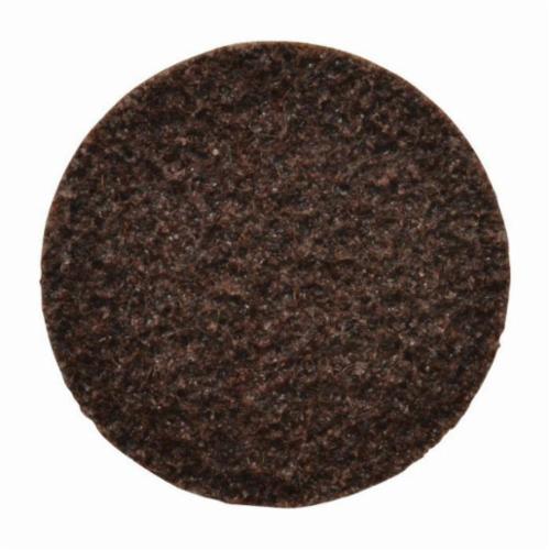Norton® 66261014793 High Strength Non-Woven Abrasive Quick-Change Disc, 3 in Dia, 80 Grit, Medium Grade, Aluminum Oxide Abrasive, Type TR (Type III) Attachment