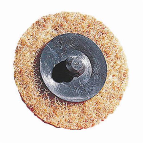 Norton® Bear-Tex® Speed-Lok® 66261016763 Non-Woven Abrasive Quick-Change Disc, 2 in Dia, 120 Grit, Medium Grade, Aluminum Oxide Abrasive, Type TR (Type III) Attachment