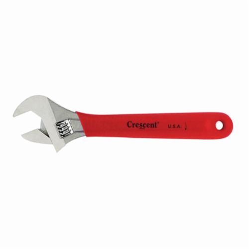 Crescent® AC110C Uninsulated Adjustable Wrench, 1.313 in, Polished Chrome, 10 in OAL, Heat Treated Alloy Steel Body, ASME Specified, Heat Treated Alloy Steel redirect to product page