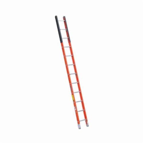 Louisville® FE8812 FE8800 Type IA Non-Conductive Manhole Ladder, 12 ft H x 14 in W, 300 lb Load, 8 ft 2 in Top Step, Fiberglass redirect to product page