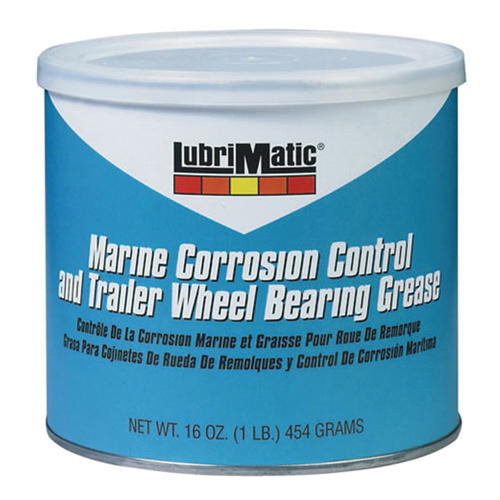 LubriMatic® 11404 Marine Trailer Wheel Bearing Grease, 1 lb Can, Semi-Solid, Green, 0 to 290 deg F redirect to product page
