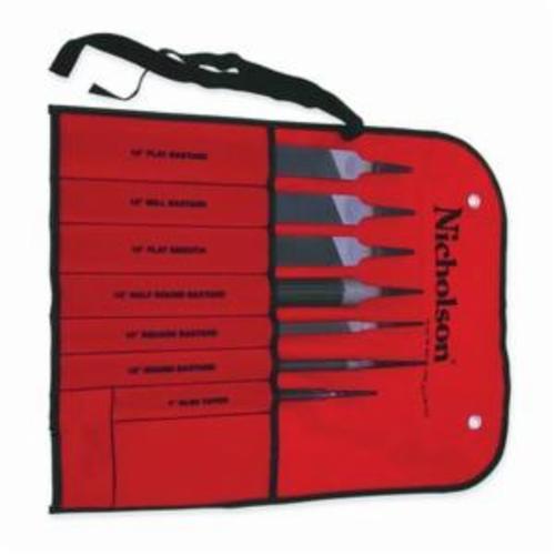 CRESCENT NICHOLSON® 22024NN American Pattern General Purpose Hand File Set, 7 Pieces redirect to product page