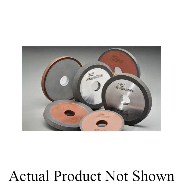 Norton® 69014192203 Straight Abrasive Wheel, 6 in Dia x 1/4 in THK, 1-1/4 in Center Hole, 180 Grit, Diamond Abrasive