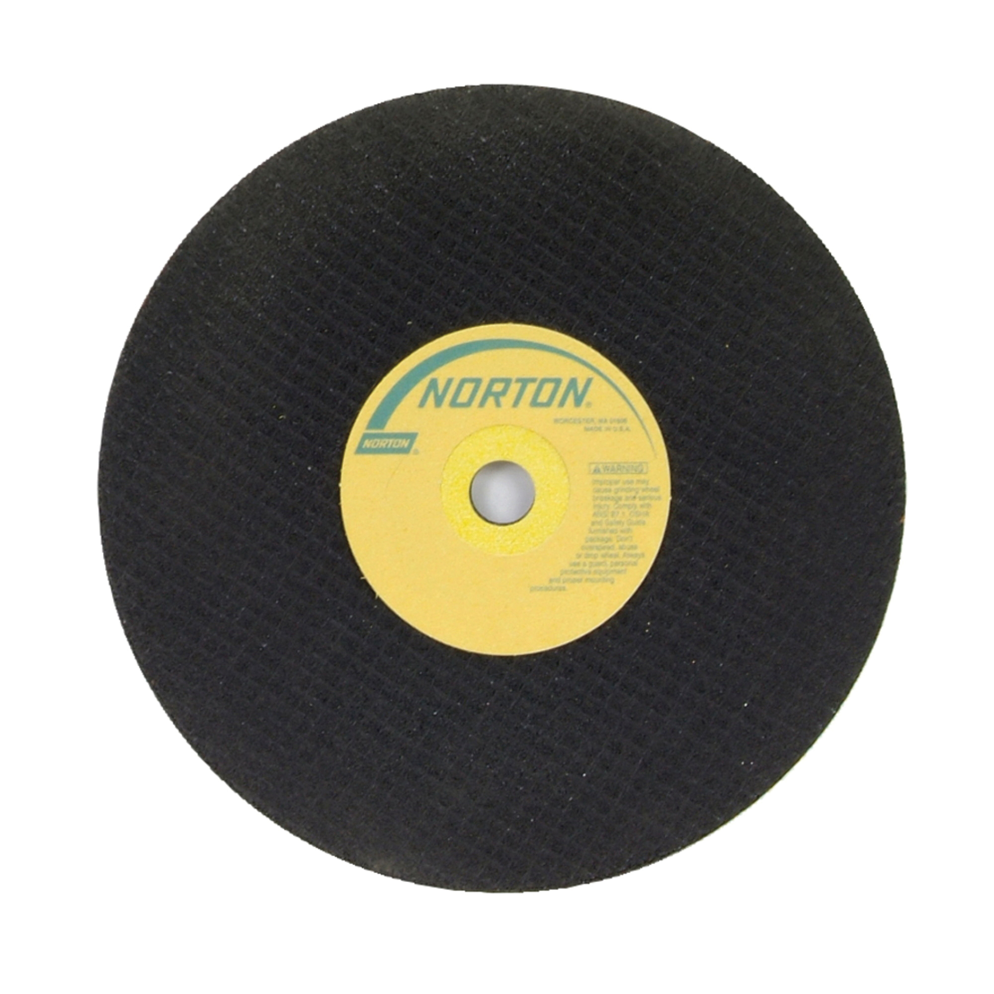 Norton® 66253022703 57A Toolroom Cut-Off Wheel, 8 in Dia x 1/16 in THK, 5/8 in Center Hole, 36 Grit, Aluminum Oxide Abrasive