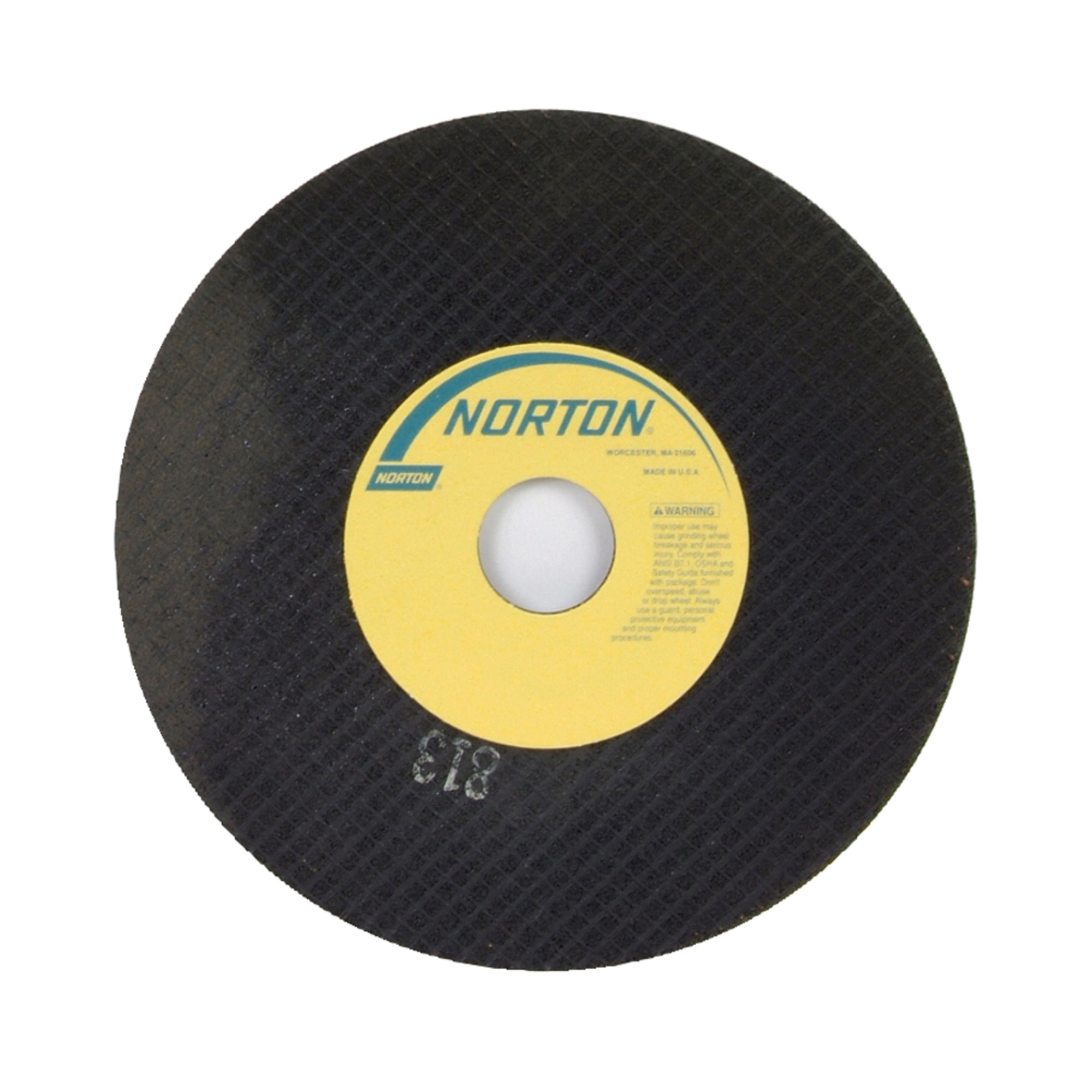 Norton® 66253022705 57A Toolroom Cut-Off Wheel, 8 in Dia x 1/16 in THK, 1-1/4 in Center Hole, 36 Grit, Aluminum Oxide Abrasive
