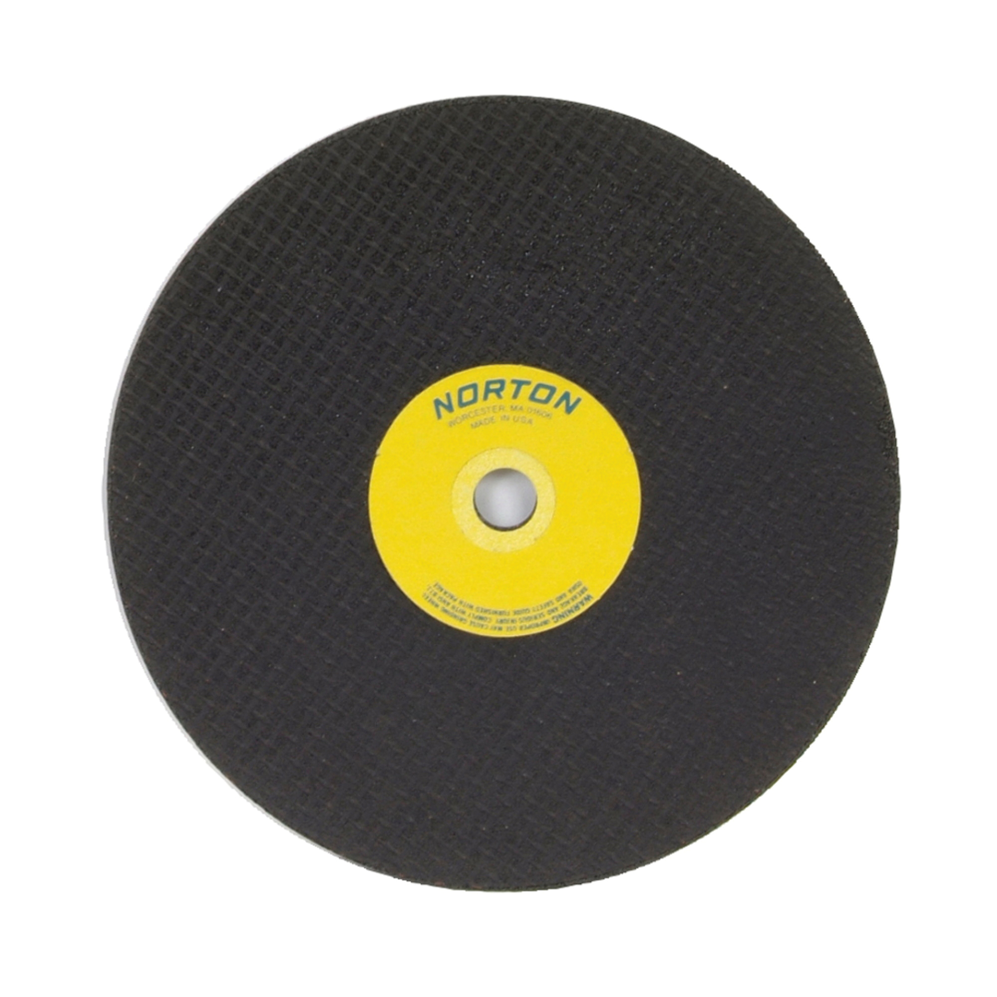 Norton® 66253022712 57A Toolroom Cut-Off Wheel, 8 in Dia x 1/8 in THK, 5/8 in Center Hole, 36 Grit, Aluminum Oxide Abrasive