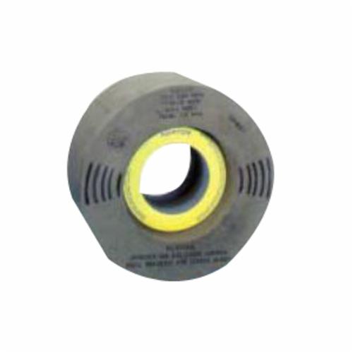 Norton® 66253022719 57A Feed Wheel, 9 in Dia x 4 in W, 4 in Hole, Type 7, 80 Grit