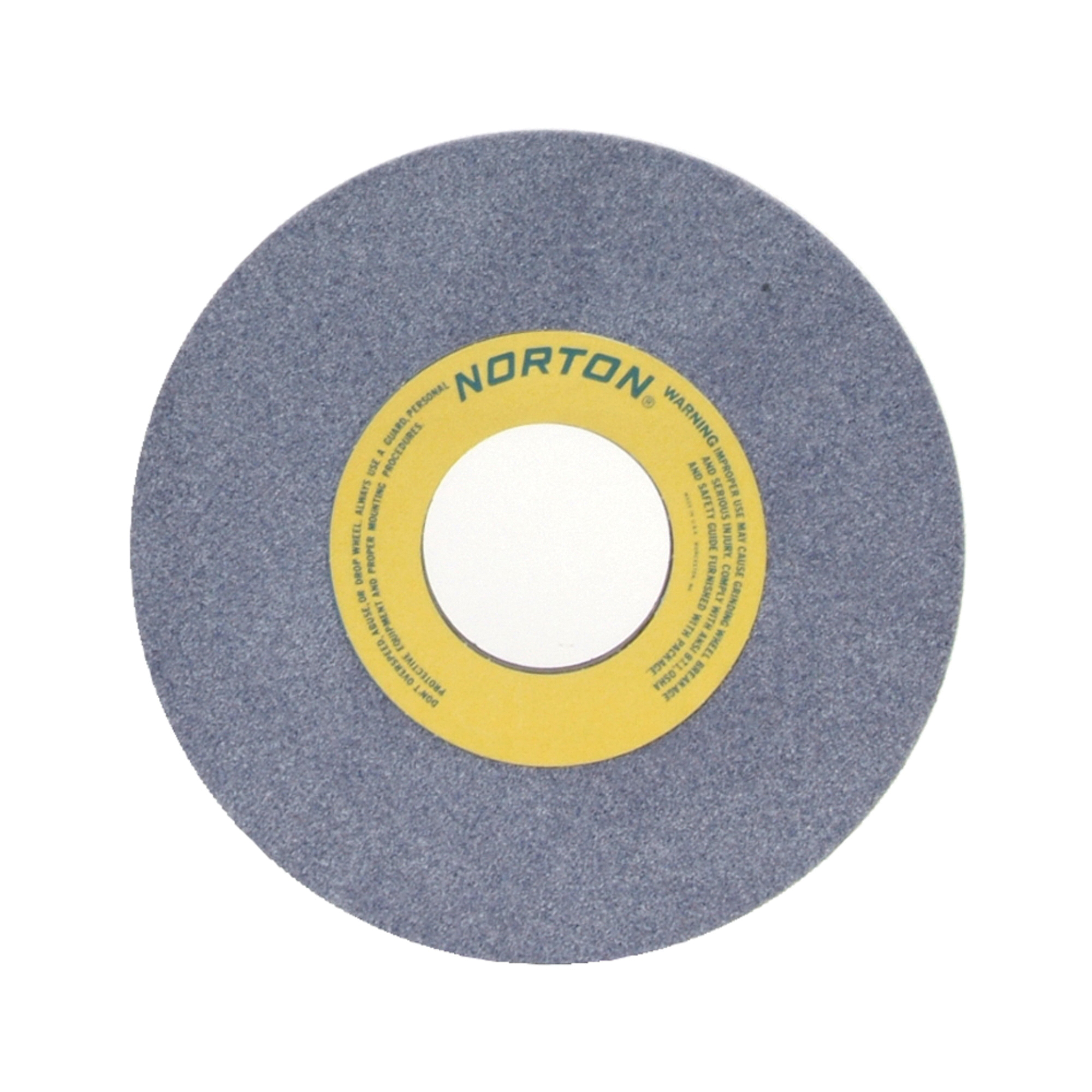 Norton® 66253138903 32AA Straight Toolroom Wheel, 10 in Dia x 1 in THK, 3 in Center Hole, 46 Grit, Aluminum Oxide Abrasive