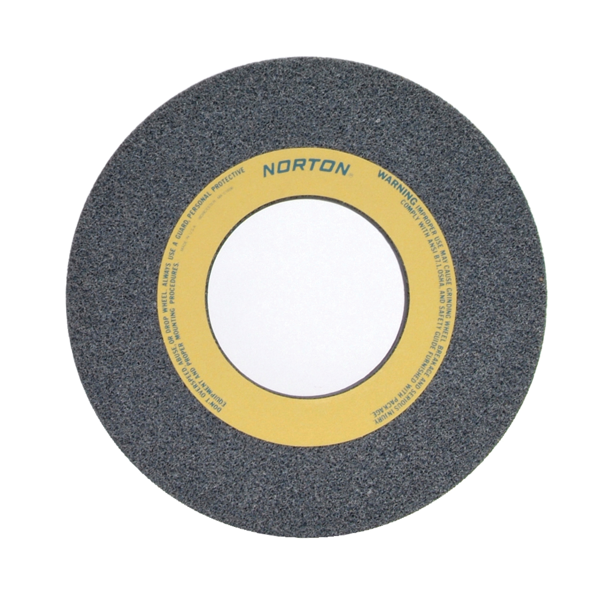 Norton® 66253262841 32A Straight Toolroom Wheel, 12 in Dia x 1 in THK, 5 in Center Hole, 46 Grit, Aluminum Oxide Abrasive