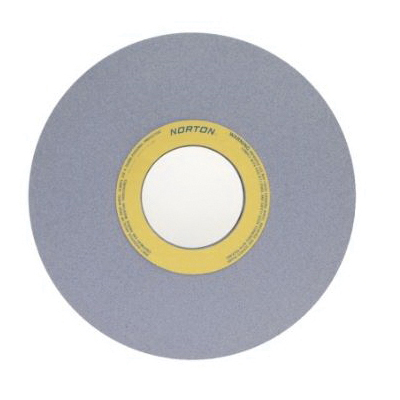 Norton® 66253263348 32A 2-Side Recessed Toolroom Wheel, 12 in Dia x 2 in THK, 3 in Center Hole, 46 Grit, Aluminum Oxide Abrasive