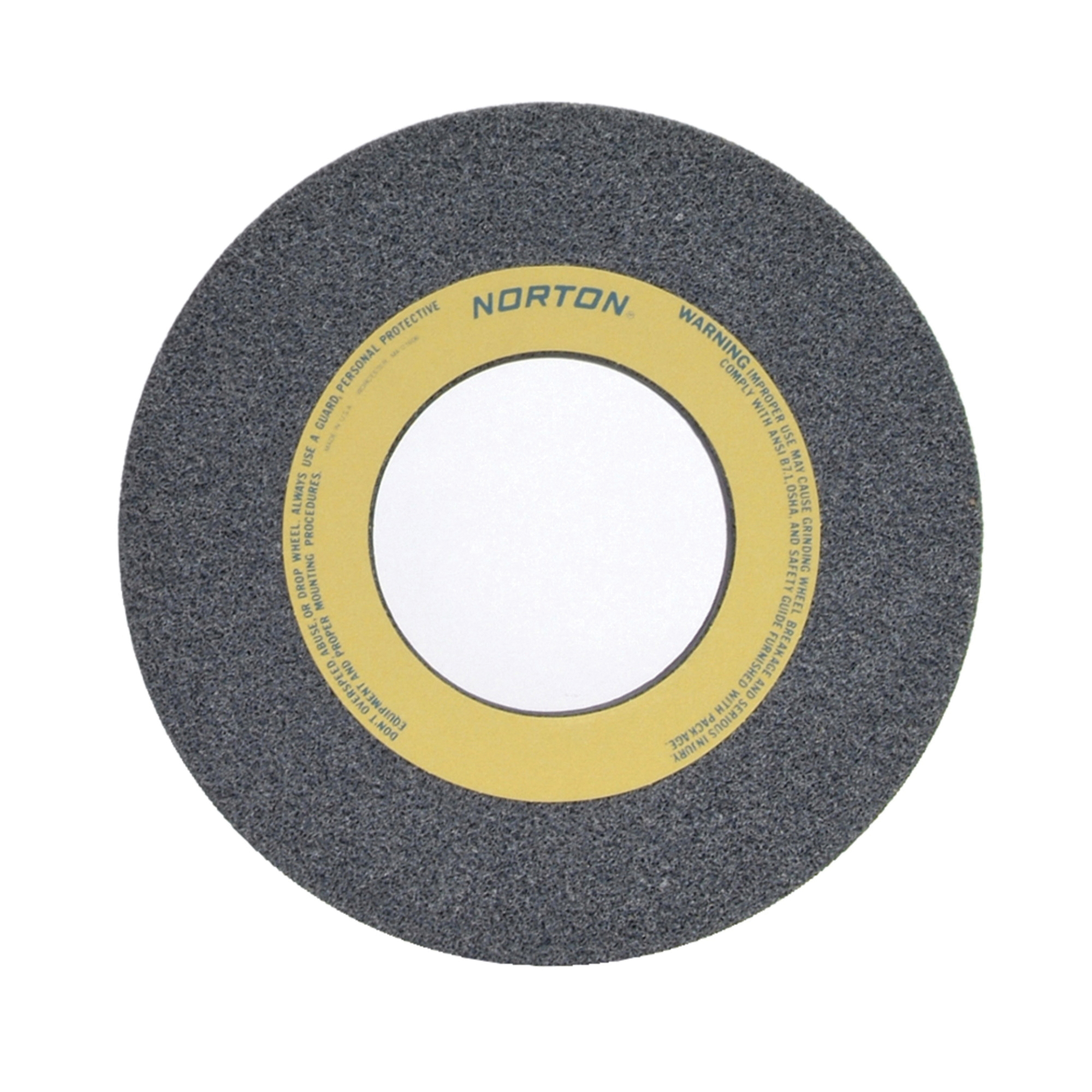 Norton® 66253306790 32AA Straight Toolroom Wheel, 14 in Dia x 1-1/2 in THK, 5 in Center Hole, 46 Grit, Aluminum Oxide Abrasive