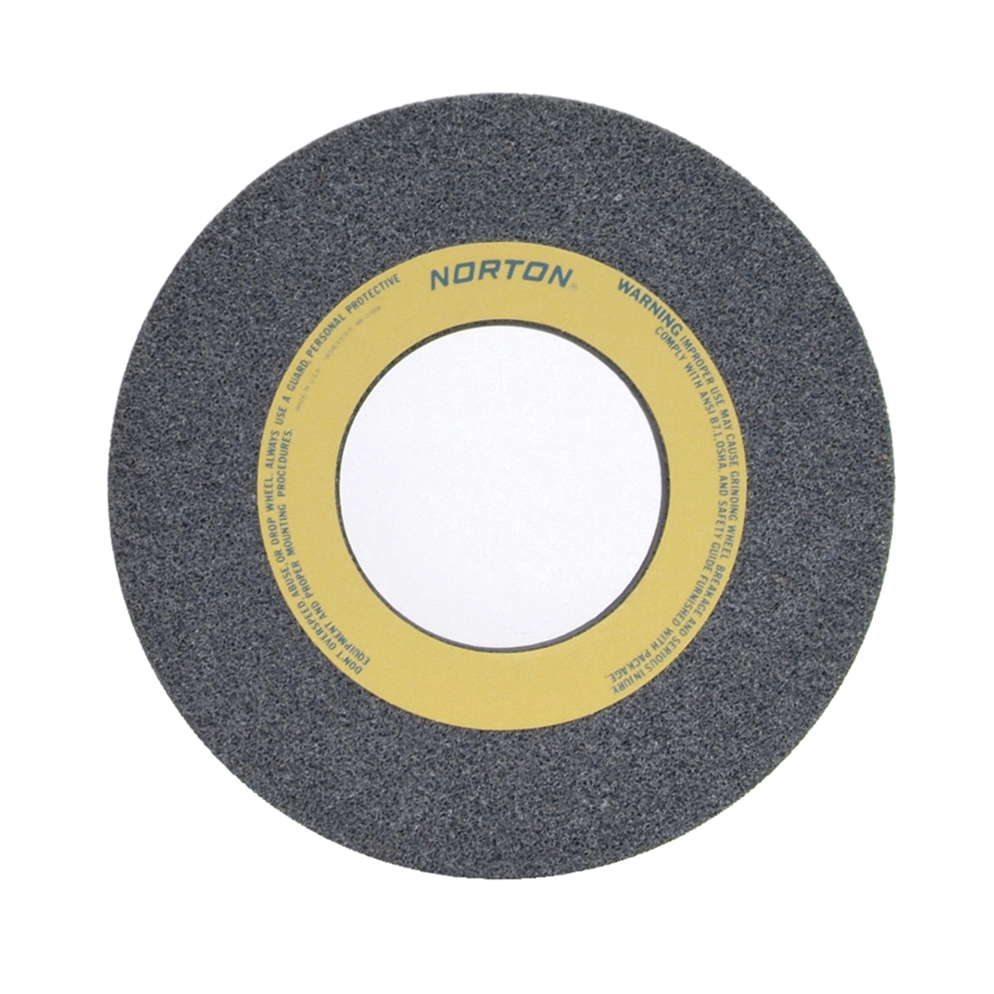 Norton® 66253363772 32A Straight Toolroom Wheel, 14 in Dia x 3/4 in THK, 5 in Center Hole, 60 Grit, Aluminum Oxide Abrasive