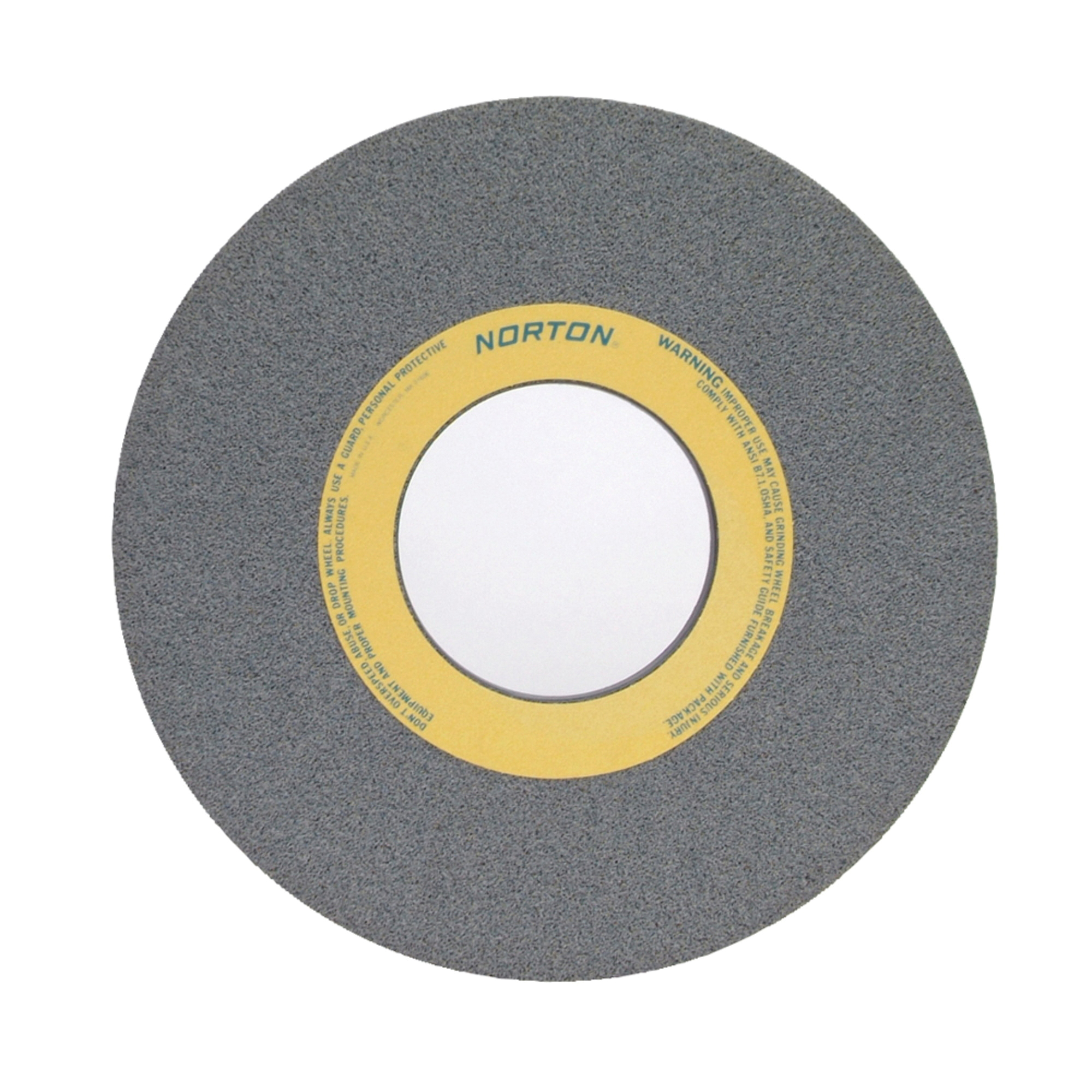 Norton® 66253364077 32A Straight Toolroom Wheel, 14 in Dia x 1 in THK, 5 in Center Hole, 60 Grit, Aluminum Oxide Abrasive