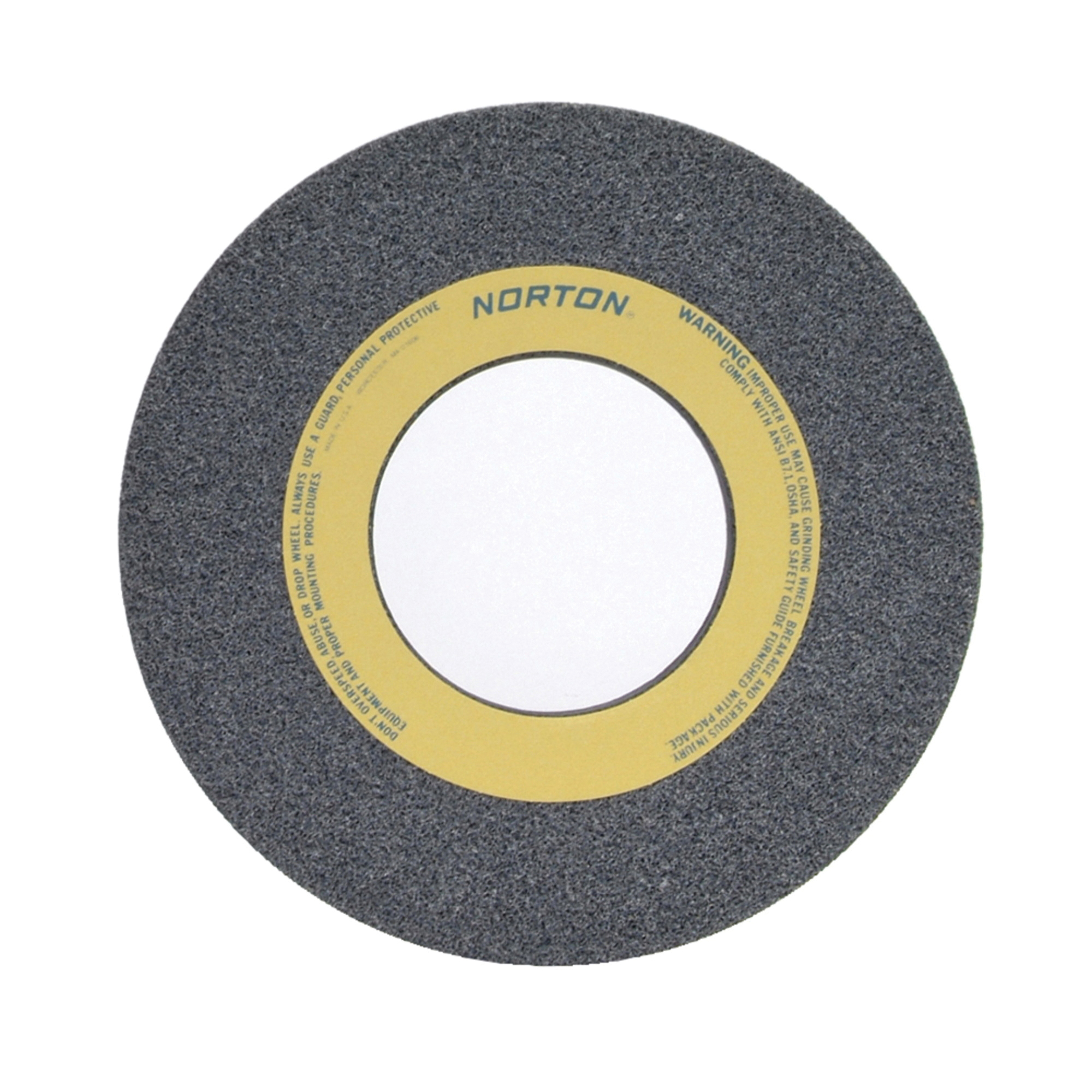 Norton® 66253364246 32A Straight Toolroom Wheel, 14 in Dia x 1-1/2 in THK, 5 in Center Hole, 80 Grit, Aluminum Oxide Abrasive