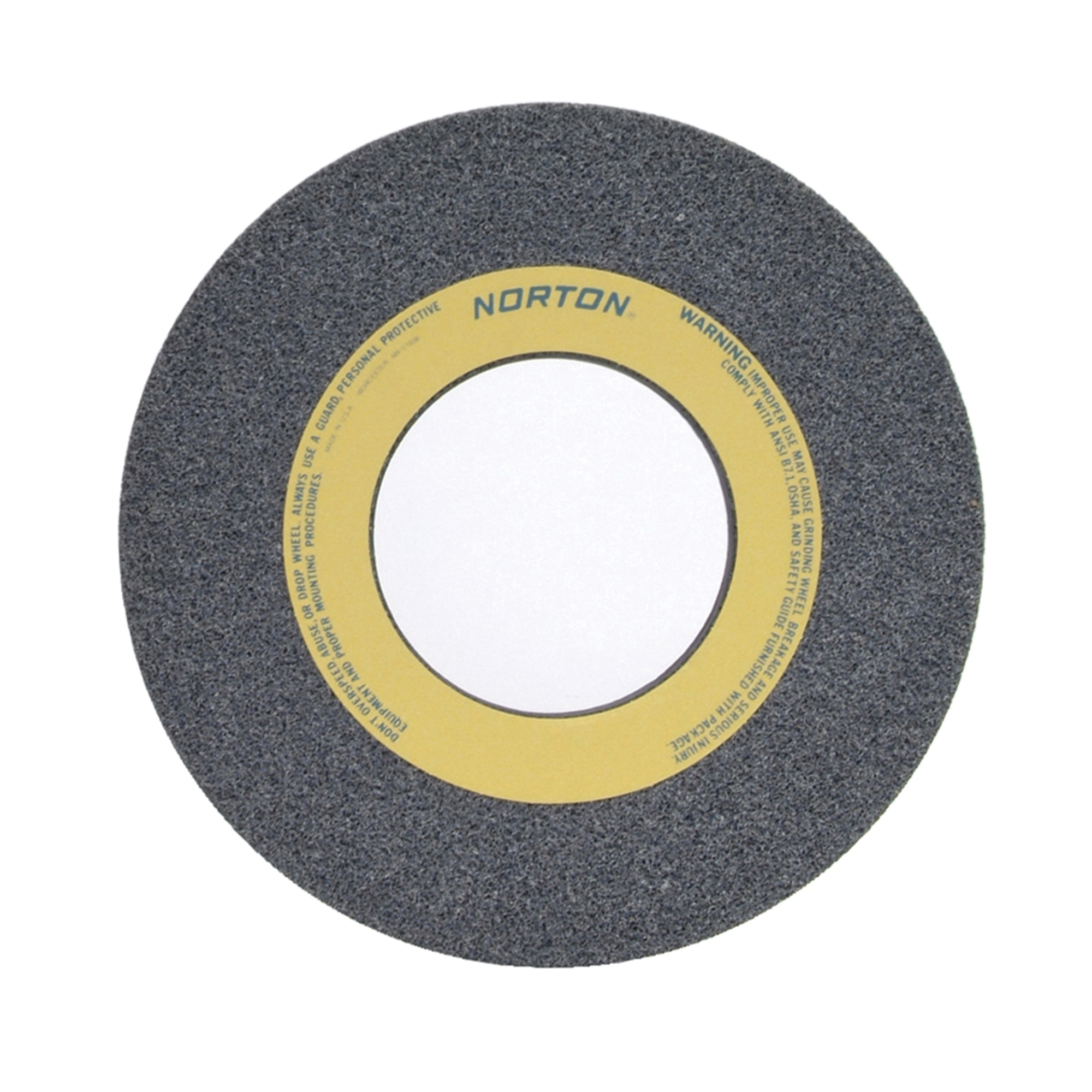 Norton® 66253364335 32A Straight Toolroom Wheel, 14 in Dia x 1-1/2 in THK, 5 in Center Hole, 46 Grit, Aluminum Oxide Abrasive