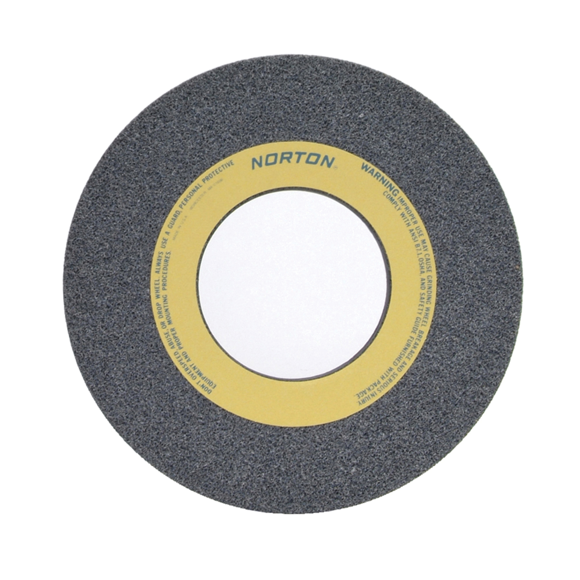Norton® 66253364336 32A Straight Toolroom Wheel, 14 in Dia x 1-1/2 in THK, 5 in Center Hole, 46 Grit, Aluminum Oxide Abrasive