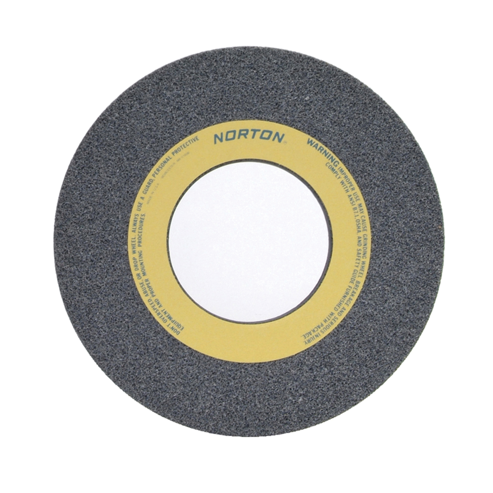 Norton® 66253364337 32A Straight Toolroom Wheel, 14 in Dia x 1-1/2 in THK, 5 in Center Hole, 46 Grit, Aluminum Oxide Abrasive
