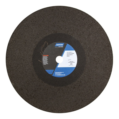Norton® 66253464694 U57A Type 01/41 Reinforced Cut-Off Wheel, 16 in Dia x 1/8 in THK, 1 in Center Hole, 30 Grit, Aluminum Oxide Abrasive