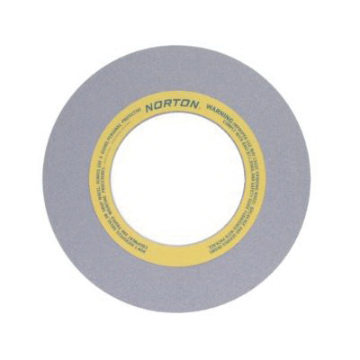 Norton® 66253464826 32A Straight Surface and Cylindrical Grinding Wheel, 16 in Dia x 1 in THK, 8 in Center Hole, 60 Grit, Aluminum Oxide Abrasive
