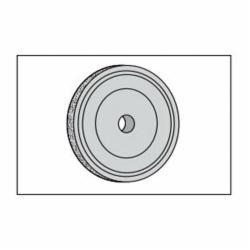 Norton® 66260302087 Type 1A1 Bench and Pedestal Grinding Wheel, 6 in Dia x 1 in THK, 1 in Center Hole, 100 Grit, Diamond Abrasive