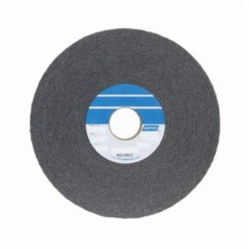 Norton® Bear-Tex® 66261002114 1000 Convolute Non-Woven Abrasive Wheel, 14 in Dia, 8 in Center Hole, 1 in W Face, Medium Grade, Silicon Carbide Abrasive