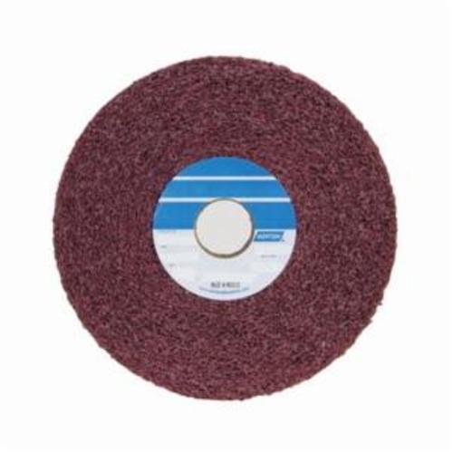 Norton® Bear-Tex® 66261007904 Convolute Non-Woven Abrasive Wheel, 8 in Dia, 3 in Center Hole, 2 in W Face, Medium Grade, Aluminum Oxide Abrasive