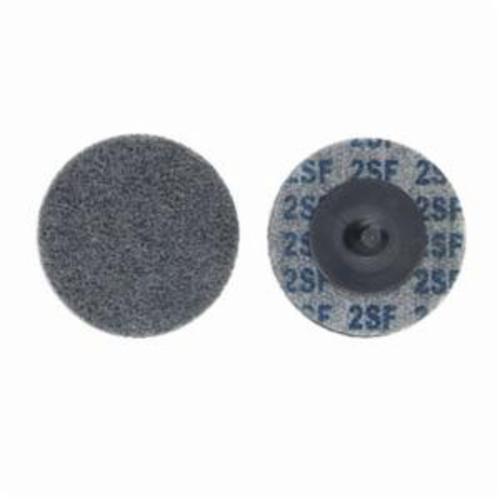 Norton® Bear-Tex® Rapid Blend™ 66261014889 Quick-Change Non-Woven Unified Wheel, 2 in Dia, 1/8 in W Face, Fine Grade, Silicon Carbide Abrasive