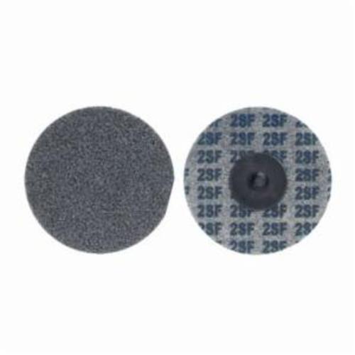 Norton® Bear-Tex® Rapid Blend™ 66261014890 Quick-Change Non-Woven Unified Wheel, 3 in Dia, 1/4 in W Face, Fine Grade, Silicon Carbide Abrasive