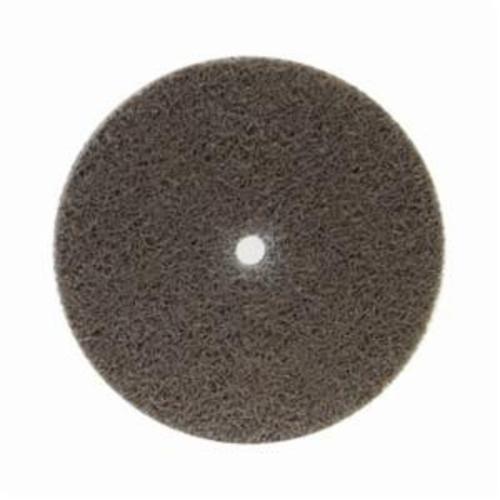 Norton® Bear-Tex® NEX™ Rapid Blend™ 66261014893 Non-Woven Unified Wheel, 3 in Dia, 1/4 in Center Hole, 1/2 in W Face, Medium Grade, Aluminum Oxide Abrasive