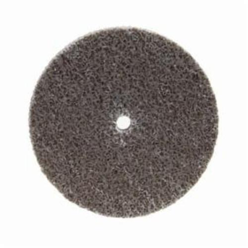 Norton® Bear-Tex® NEX™ Rapid Blend™ 66261014928 Non-Woven Unified Wheel, 3 in Dia, 1/4 in Center Hole, 1/2 in W Face, Medium Grade, Aluminum Oxide Abrasive