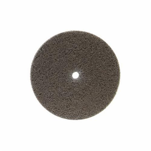 Norton® Bear-Tex® NEX™ Rapid Blend™ 66261014929 Non-Woven Unified Wheel, 3 in Dia, 3/8 in Center Hole, 1/2 in W Face, Medium Grade, Aluminum Oxide Abrasive