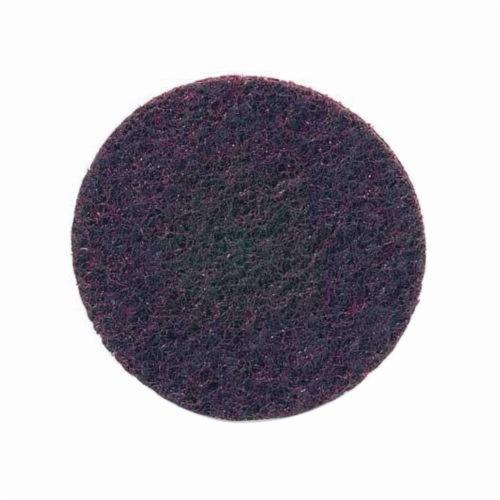 Norton® Bear-Tex® Rapid Prep™ 66261017815 Non-Woven Abrasive Hook and Loop Disc, 8 in Dia, 80 Grit, Medium Grade, Aluminum Oxide Abrasive, Nylon Backing