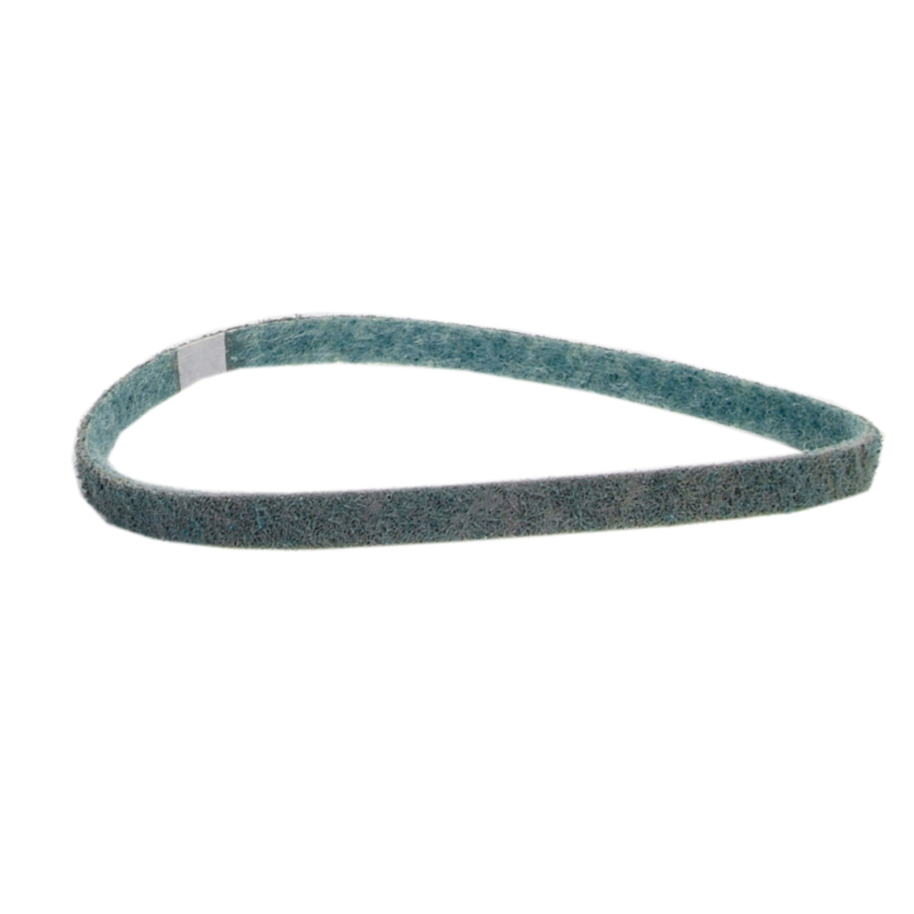 Norton® Bear-Tex® Rapid Prep™ 66261055314 File Non-Woven Abrasive Belt, 1/2 in W x 24 in L, Very Fine Grade, Aluminum Oxide Abrasive, Blue