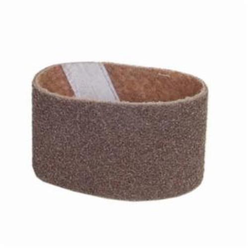 Norton® Bear-Tex® Rapid Prep™ 66261055324 Low Flex Highest Density Portable Stiffest Surface Conditioning Non-Woven Abrasive Belt, 3-1/2 in W x 15-1/2 in L, Coarse Grade, Aluminum Oxide Abrasive, Brown