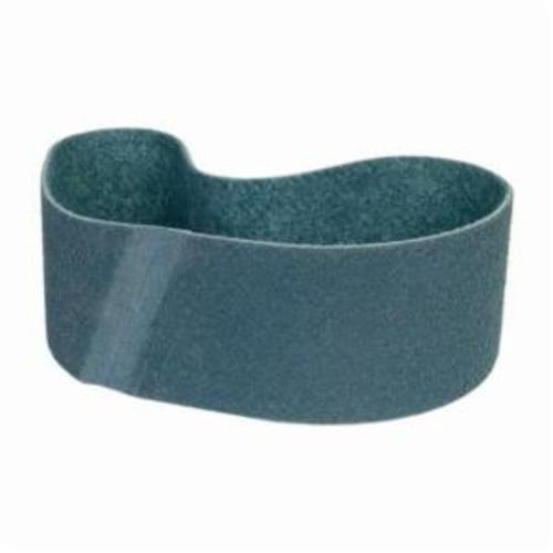 Norton® Bear-Tex® Rapid Prep™ 66261055332 Benchstand Flex Low Stretch Narrow Regular Surface Conditioning Non-Woven Abrasive Belt, 6 in W x 48 in L, Very Fine Grade, Aluminum Oxide Abrasive, Blue