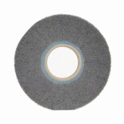Norton® Bear-Tex® 66261058451 Non-Woven Flap Wheel, 6 in Dia, 1 in W Face, 180 Grit, Fine Grade, Silicon Carbide Abrasive
