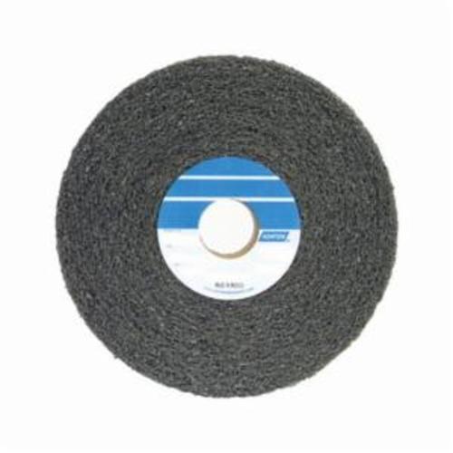 Norton® Bear-Tex® 66261058507 Convolute Non-Woven Abrasive Wheel, 6 in Dia x 1 in THK, 1 in Center Hole, Medium Grade