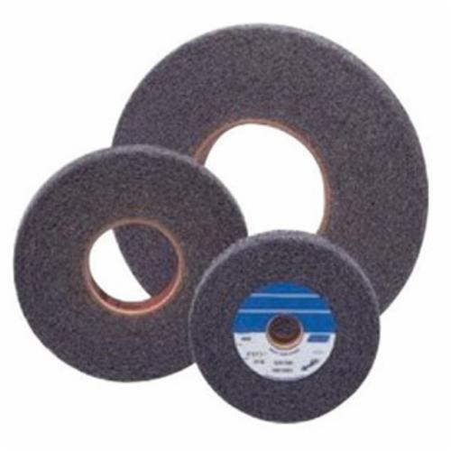 Norton® Bear-Tex® 66261058560 Convolute Surface Finishing Wheel, 6 in Dia, 1 in Center Hole, 2 in W Face, Medium Grade, Silicon Carbide Abrasive