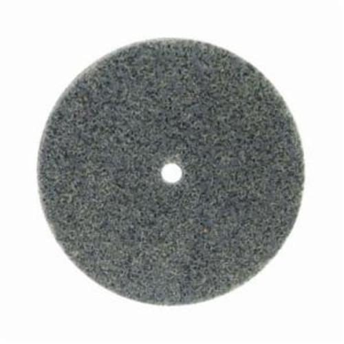 Norton® Bear-Tex® Rapid Blend™ 66261058773 Non-Woven Unified Wheel, 3 in Dia, 1/4 in Center Hole, 3/4 in W Face, Medium Grade, Silicon Carbide Abrasive