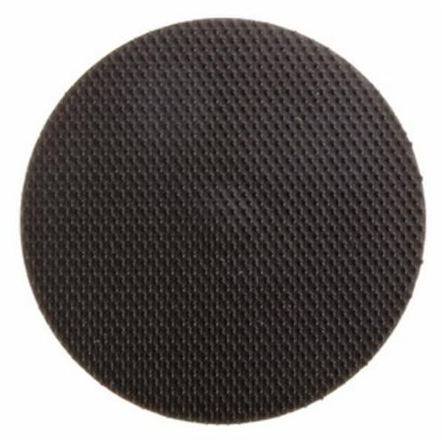 Norton® 66261059304 Hard Density Backup Pad, 4 in Dia Pad, Hook and Loop Attachment