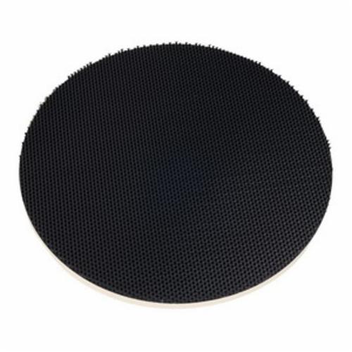 Norton® 66261059368 Hard Density Backup Pad, 7 in Dia Pad, Hook and Loop Attachment