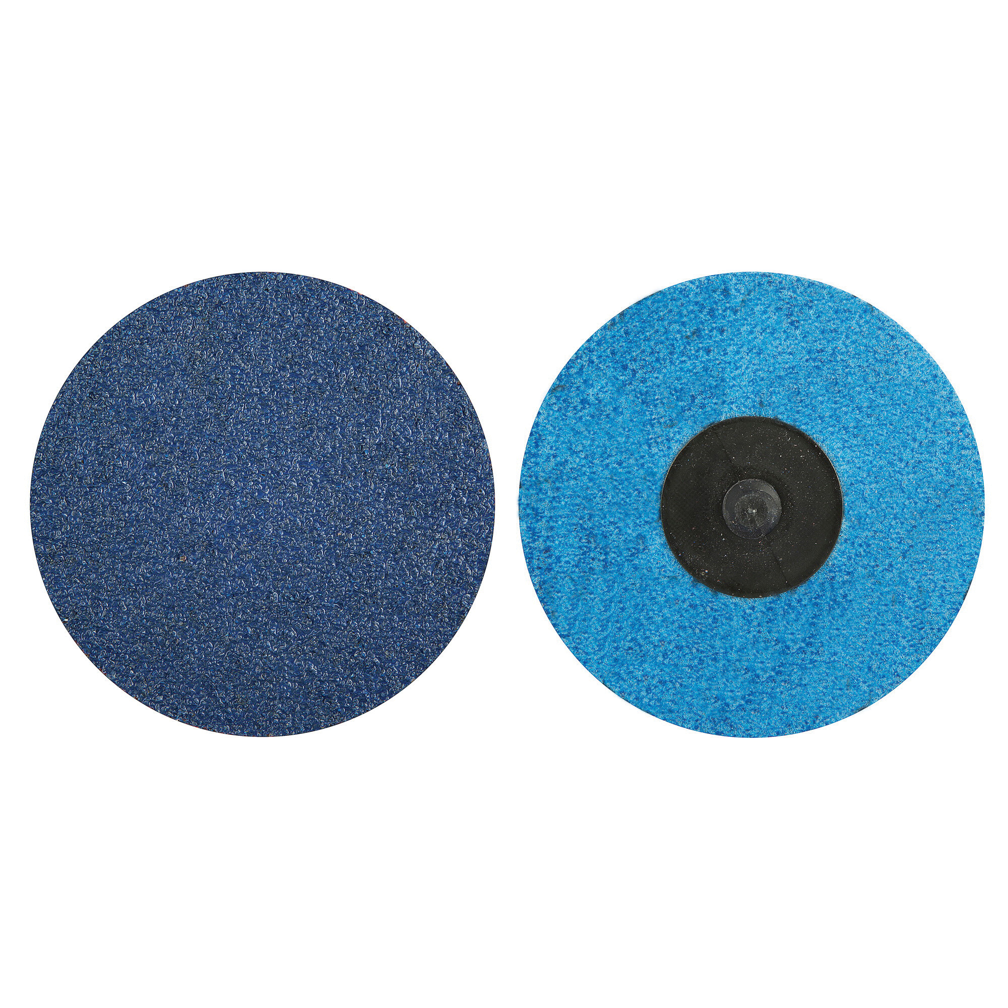Norton® BlueFire® 66261121054 R884P Coated Abrasive Quick-Change Disc, 3 in Dia, 80 Grit, Coarse Grade, Zirconia Alumina Abrasive, Type TR (Type III) Attachment