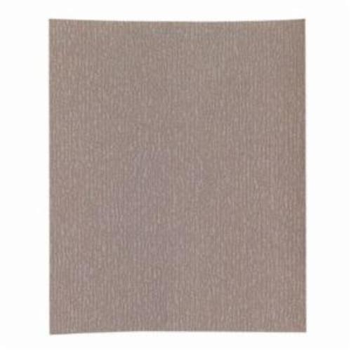 Norton® Adalox® No-Fil® 66261131627 A275OP Premium Coated Sandpaper Sheet, 11 in L x 9 in W, P280 Grit, Very Fine Grade, Aluminum Oxide Abrasive, Anti-Loading Paper Backing
