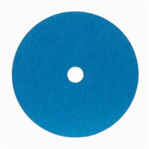 Norton® BlueFire® 66261138582 F826P Heavy Duty Coated Abrasive Disc, 9-1/8 in Dia, 7/8 in Center Hole, 50 Grit, Coarse Grade, Zirconia Alumina Abrasive, Center Mount Attachment