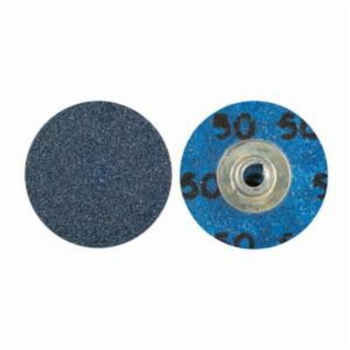 Norton® BlueFire® 66261138621 R884P Coated Abrasive Quick-Change Disc, 1-1/2 in Dia, 60 Grit, Coarse Grade, Zirconia Alumina Abrasive, Type TS (Type II) Attachment