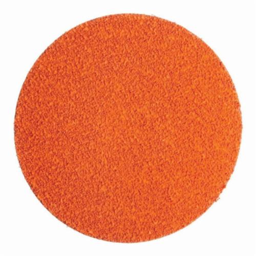 Norton® Blaze® 66261162314 R980P Heavy Duty Coated Abrasive Quick-Change Disc, 1-1/2 in Dia, 80 Grit, Coarse Grade, Ceramic Alumina Abrasive, Type TR (Type III) Attachment